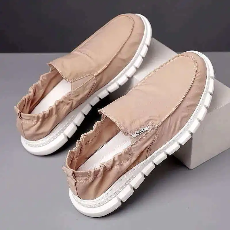 Soft-soled Shoes Men's Casual Shoes for Outdoor 2026 Autumn Breathable One-pedal Lazy Versatile Work Cloth Casual Board shoes
Soft-soled Shoes Men's Casual Shoes for Outdoor 2026 Autumn Breathable One-pedal Lazy Versatile Work Cloth Casual Board shoes