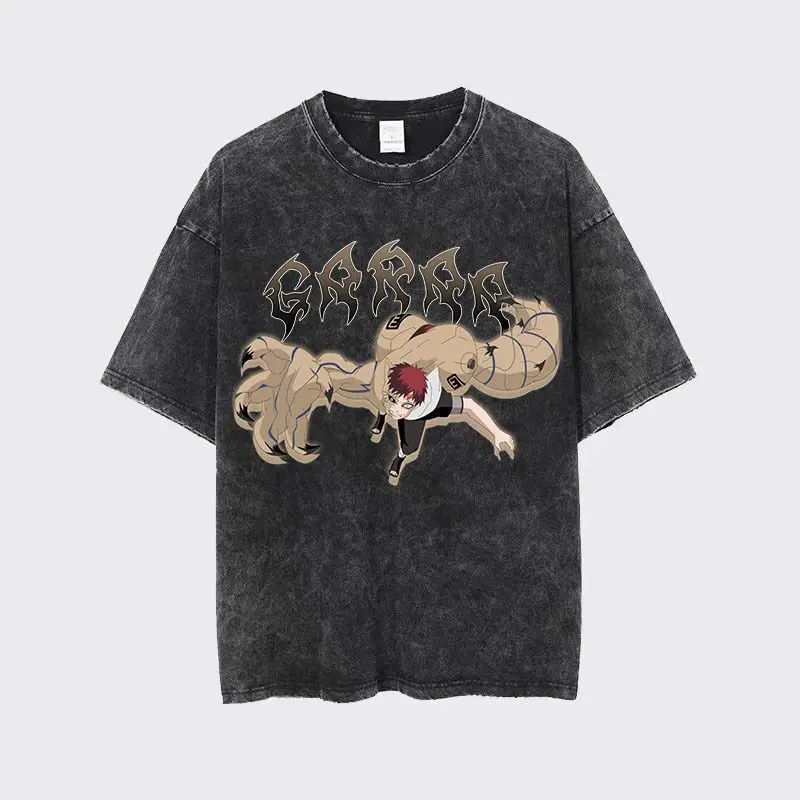 Naruto Anime Print Men's and Women's Hip-hop Summer American Short Sleeved T-shirt Loose Washed Retro Top
Naruto Anime Print Men's and Women's Hip-hop Summer American Short Sleeved T-shirt Loose Washed Retro Top