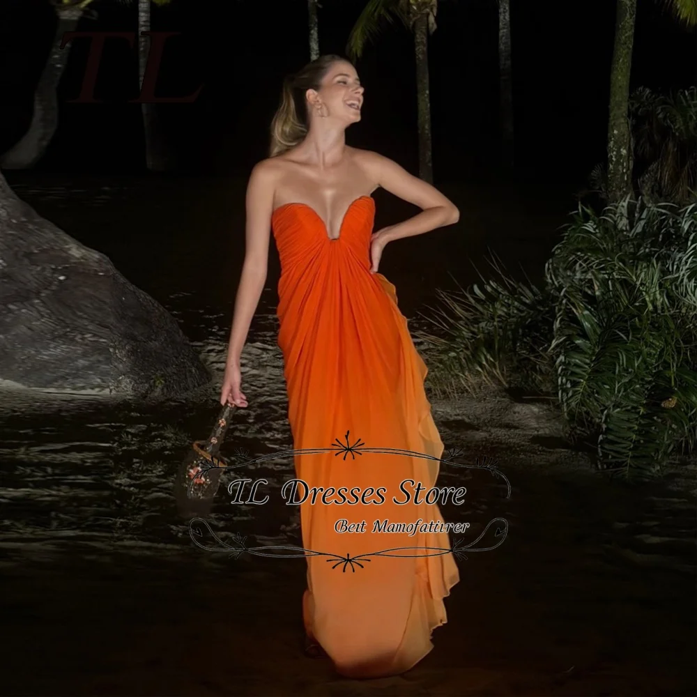 TL Night Elegant Evening Dresses Strapless Party Dresses Simple Draped Prom Gowns Customized Luxury robes de soirée 2026
TL Night Elegant Evening Dresses Strapless Party Dresses Simple Draped Prom Gowns Customized Luxury robes de soirée 2026