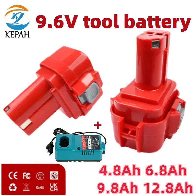 Универсальный сменный Ni-MH аккумулятор 9,6 В, 4,8-12,8 Ач | Подходит для аккумуляторных инструментов Powtree PA09/PA18 + зарядное устройство
Универсальный сменный Ni-MH аккумулятор 9,6 В, 4,8-12,8 Ач | Подходит для аккумуляторных инструментов Powtree PA09/PA18 + зарядное устройство