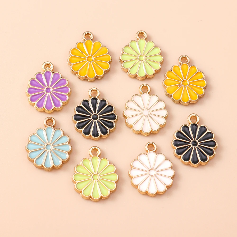 Leslie 10pcs Enamel 11*14mm Kawaii Cute Plant Flowers Charms for Earring Necklace Pendant DIY Craft Handmade Jewelry Accessories
Leslie 10pcs Enamel 11*14mm Kawaii Cute Plant Flowers Charms for Earring Necklace Pendant DIY Craft Handmade Jewelry Accessories