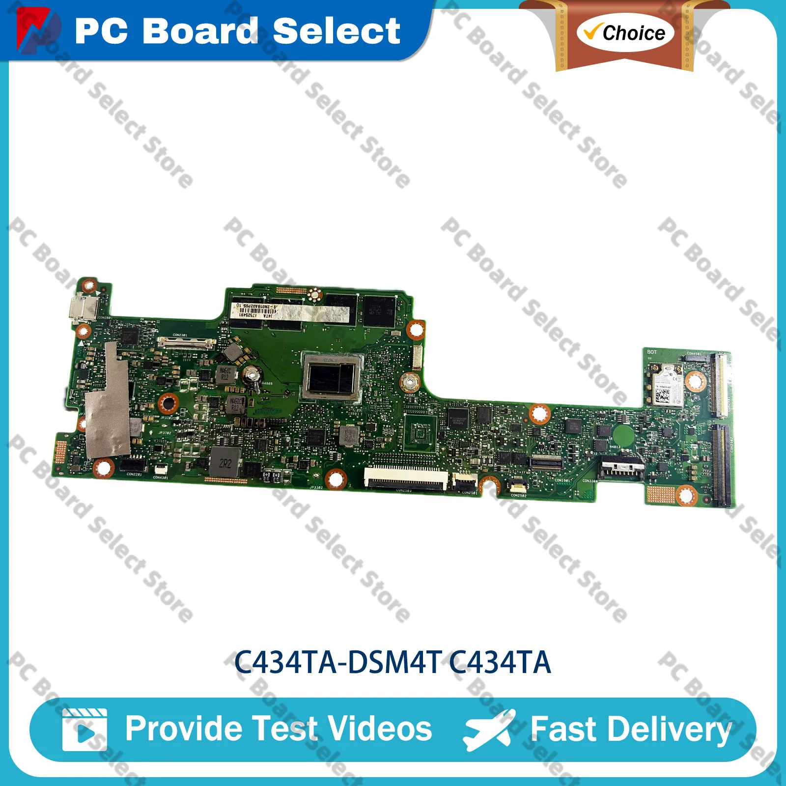 C434TA Laptop Motherboard For ASUS Chromebook C434T C434TA Notebook Mainboard With I3 I5 I7 CPU 100% tests OK fast shipping stk
C434TA Laptop Motherboard For ASUS Chromebook C434T C434TA Notebook Mainboard With I3 I5 I7 CPU 100% tests OK fast shipping stk
