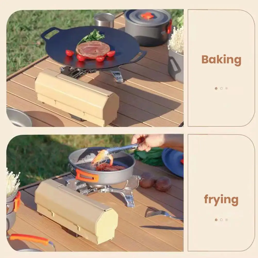 Portable Gas Stove Foldable Gas Stove Portable Camping Gas Stove Adjustable Flame Intensity Wind-proof Burner for Travel Picnics
Portable Gas Stove Foldable Gas Stove Portable Camping Gas Stove Adjustable Flame Intensity Wind-proof Burner for Travel Picnics