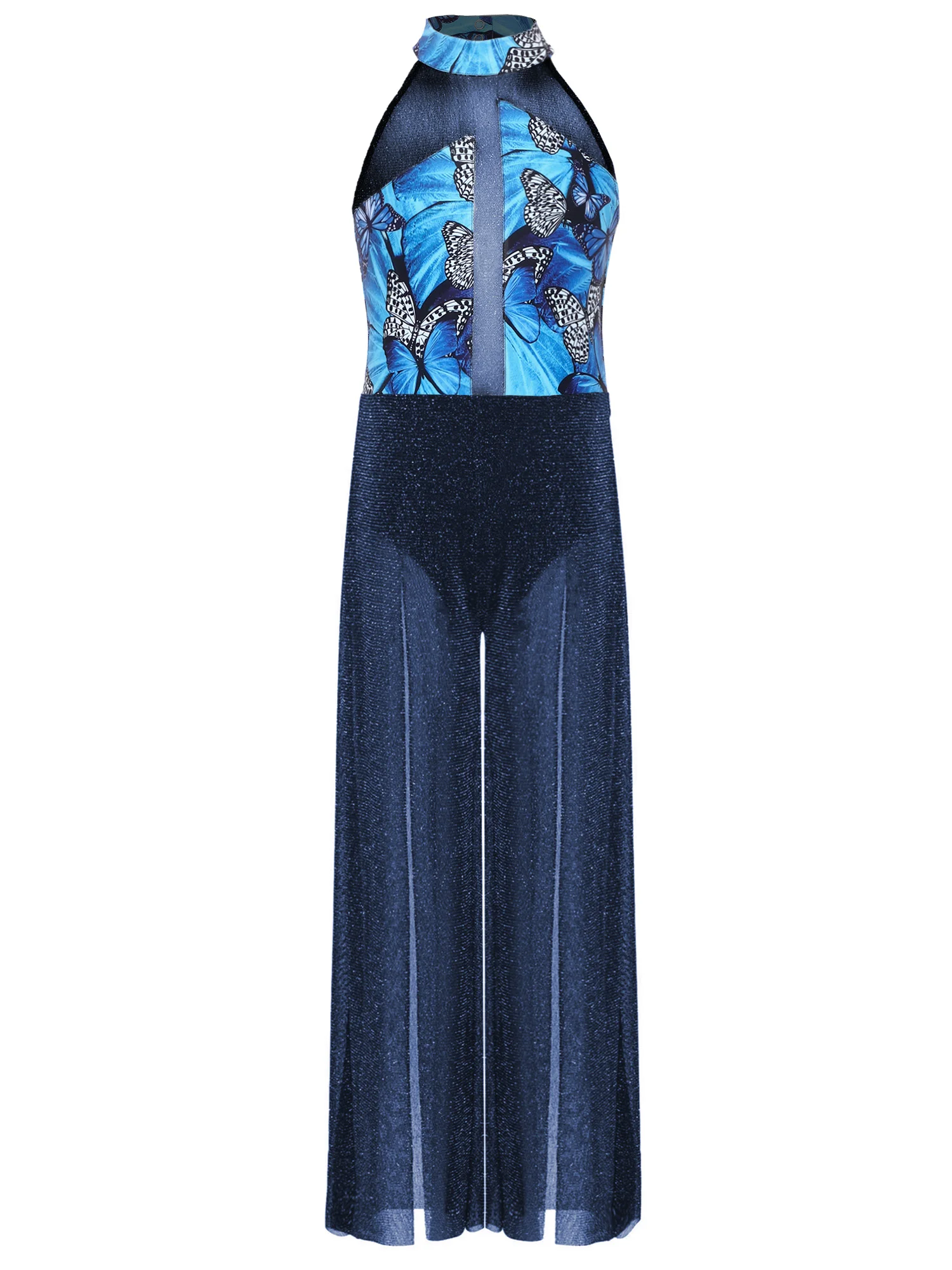 Youth Lyrical Dance Costume Mock Jumpsuit Split Long Pants Built in Briefs Stretchy Breathable Sparkly for Competition Show
Youth Lyrical Dance Costume Mock Jumpsuit Split Long Pants Built in Briefs Stretchy Breathable Sparkly for Competition Show