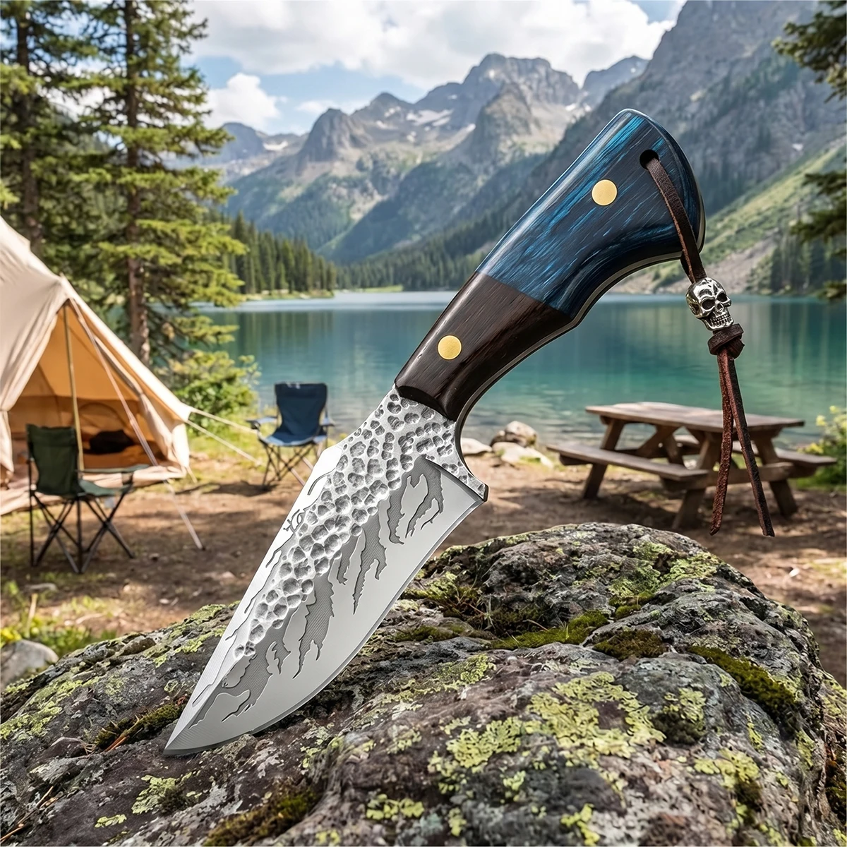 Forged Boning Knife Stainless Steel Butcher Meat Cleaver Knife Handmade Boning Knife Outdoor Camping, Multi-functional Knife
Forged Boning Knife Stainless Steel Butcher Meat Cleaver Knife Handmade Boning Knife Outdoor Camping, Multi-functional Knife