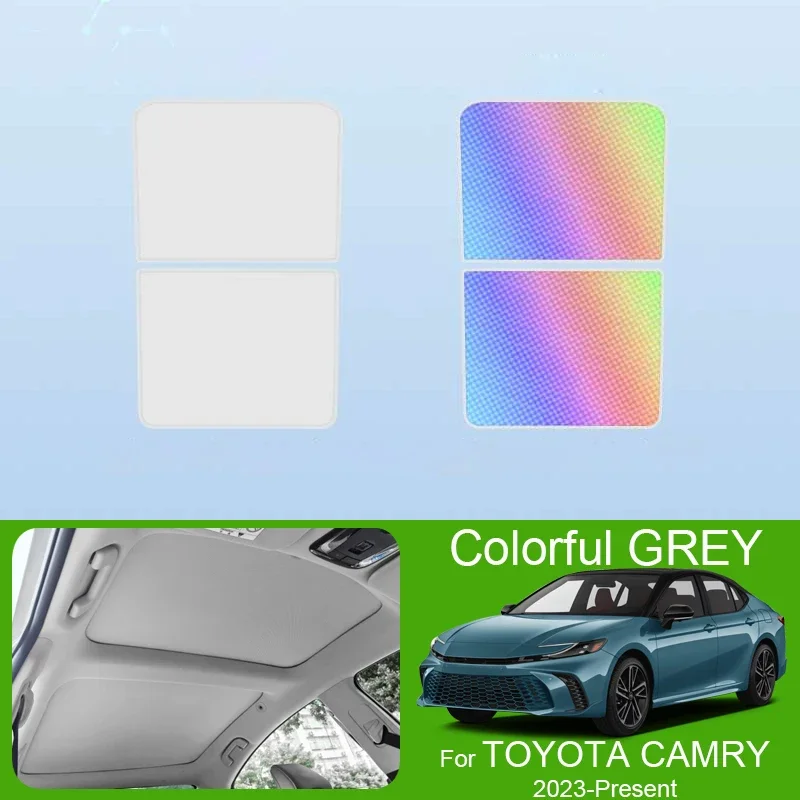 Автомобильный анти-УФ-солнцезащитный козырек на крыше для Toyota CAMRY 2024-настоящее время, красочный ледяной нано-тепляционный светильник, автоаксессуары
Автомобильный анти-УФ-солнцезащитный козырек на крыше для Toyota CAMRY 2024-настоящее время, красочный ледяной нано-тепляционный светильник, автоаксессуары