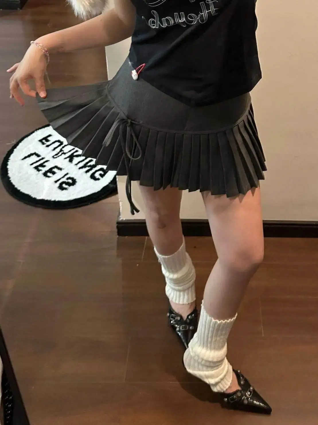 Юбка-трапеция Sweet Sle с завышенной талией для женщин, черная, не просвечивающая, стройнящая, с утягивающим узлом, повседневная, приталенная
Юбка-трапеция Sweet Sle с завышенной талией для женщин, черная, не просвечивающая, стройнящая, с утягивающим узлом, повседневная, приталенная