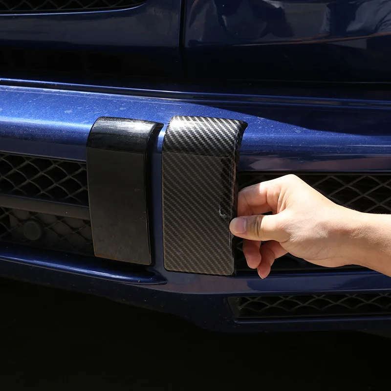 For Mercedes Benz G Class W463 2019-2022 ABS Black/Carbon Fiber/Silver Car Front Bumper Cover Trim Sticker Car Accessories
For Mercedes Benz G Class W463 2019-2022 ABS Black/Carbon Fiber/Silver Car Front Bumper Cover Trim Sticker Car Accessories