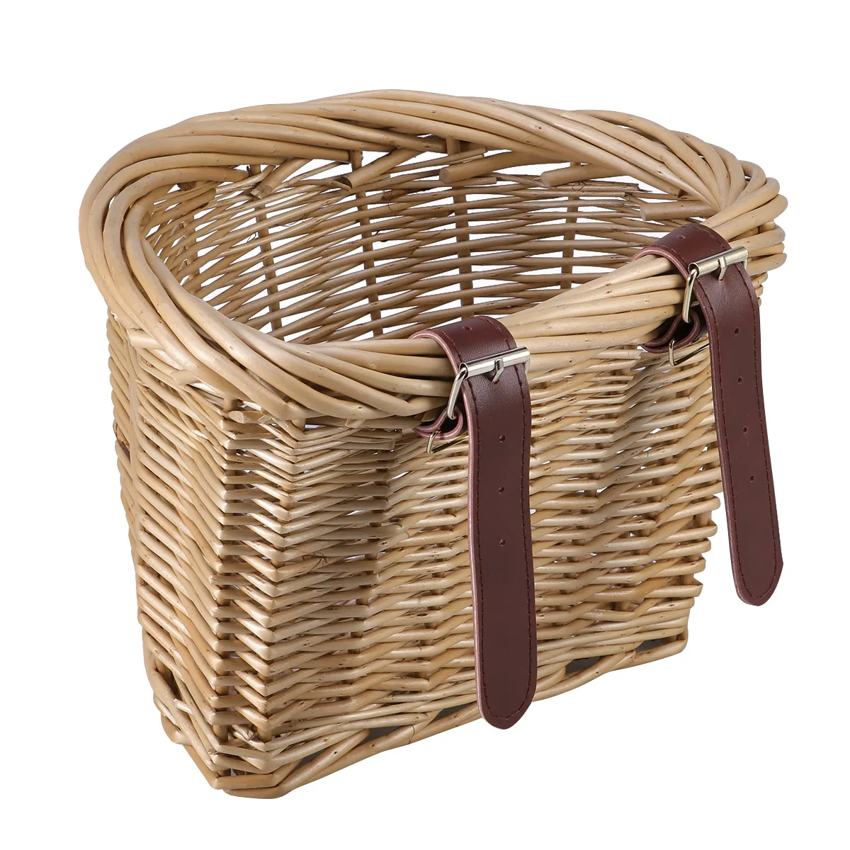 Bike Basket Willow Wicker Storage Front Handlebar Handmade Smooth Sturdy Natural Material Water Resistant
Bike Basket Willow Wicker Storage Front Handlebar Handmade Smooth Sturdy Natural Material Water Resistant