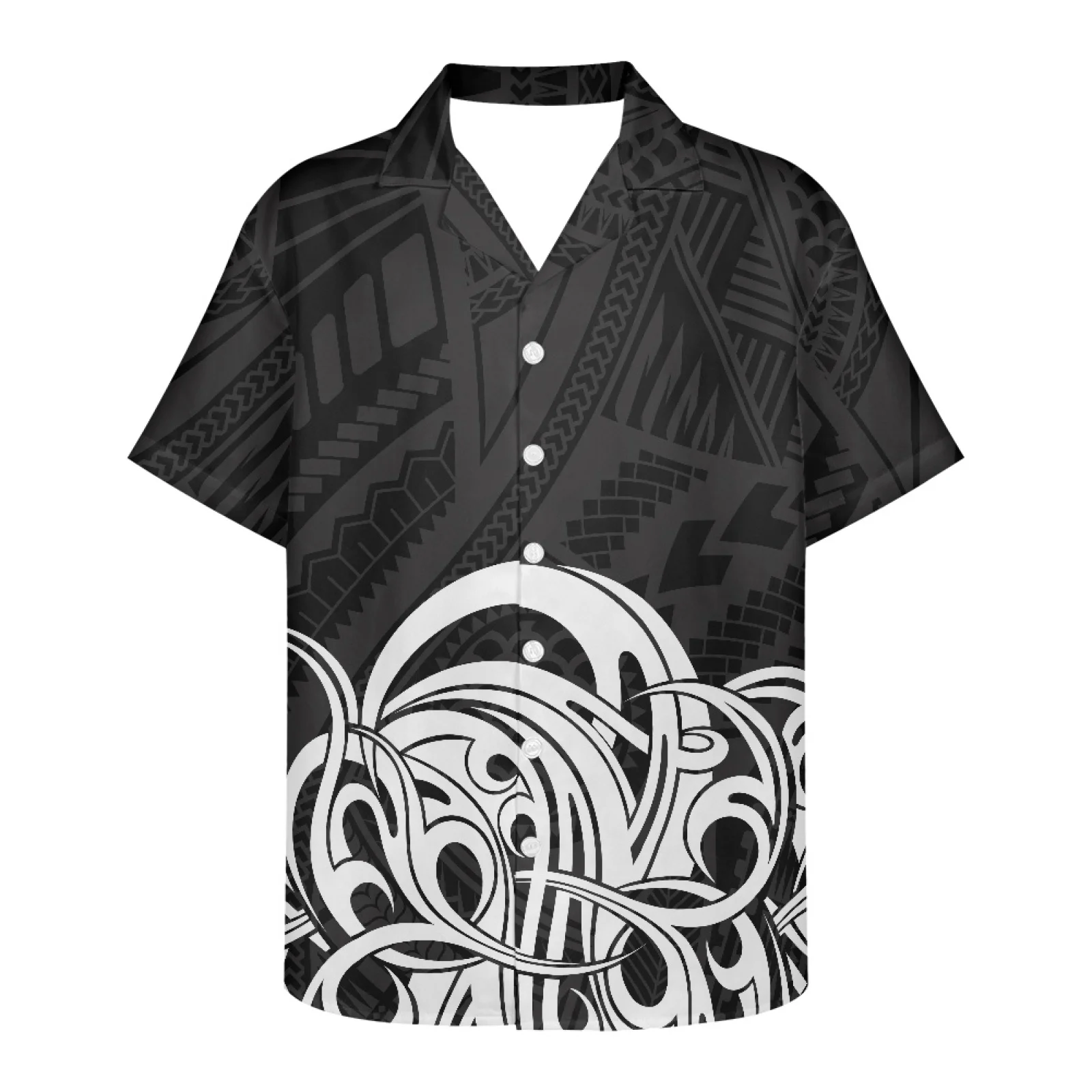 Latest Design 2022 Men's Polynesian Traditional Tribal Print Short Sleeve Shirt Lapels Stylish Comfortable Shirt Single Breasted
Latest Design 2022 Men's Polynesian Traditional Tribal Print Short Sleeve Shirt Lapels Stylish Comfortable Shirt Single Breasted