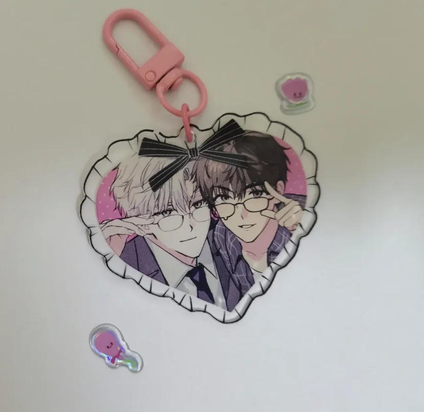 Korean BL Manwha Passion Anime Keychain Acrylic Key Chain Man Cute Key Ring Bag Pendant Ornament Cute Accessories Gift
Korean BL Manwha Passion Anime Keychain Acrylic Key Chain Man Cute Key Ring Bag Pendant Ornament Cute Accessories Gift