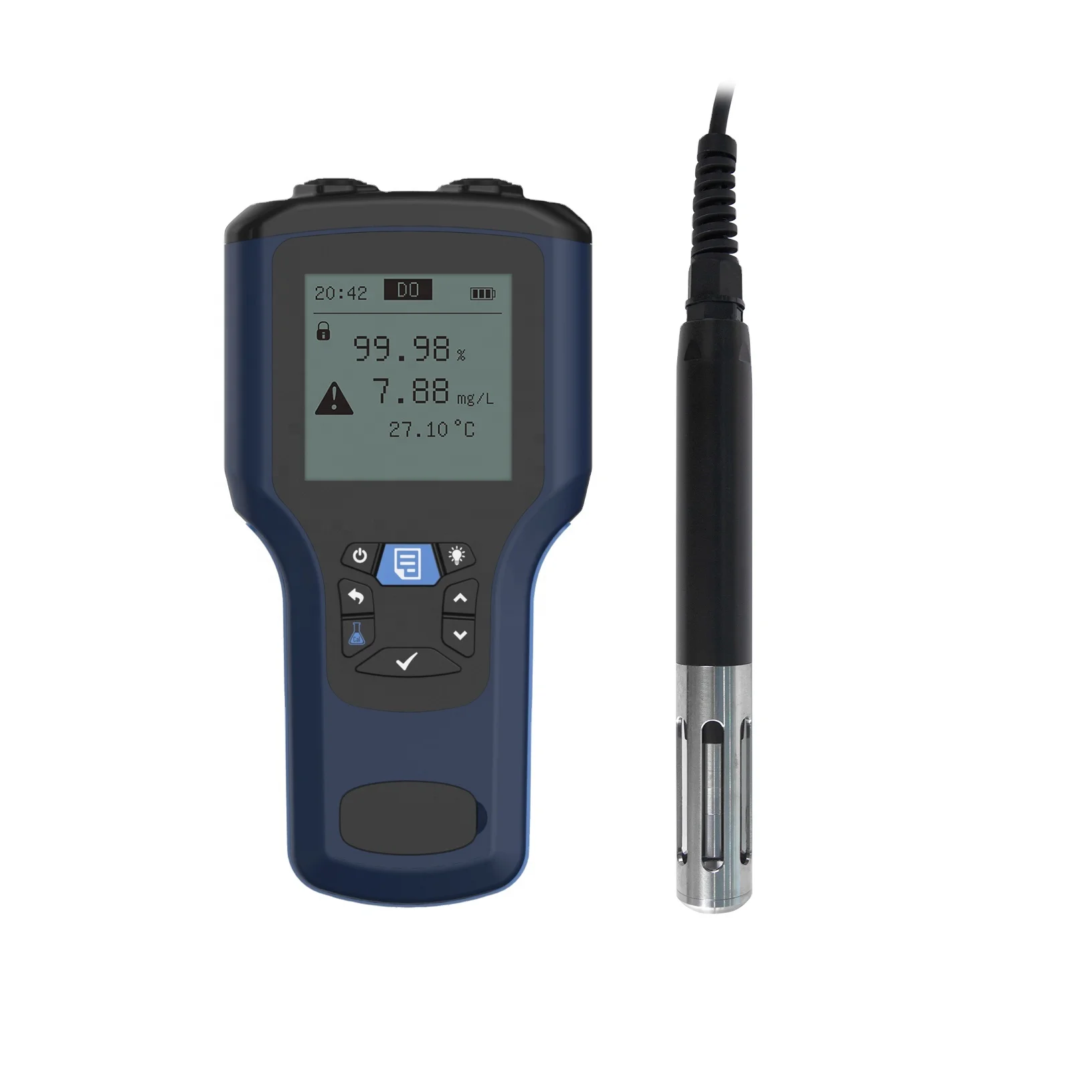 Lohand New DO Meter Model Fluorescence Method Portable Optical Dissolved Oxygen Meter LH-D702 OEM Available
Lohand New DO Meter Model Fluorescence Method Portable Optical Dissolved Oxygen Meter LH-D702 OEM Available