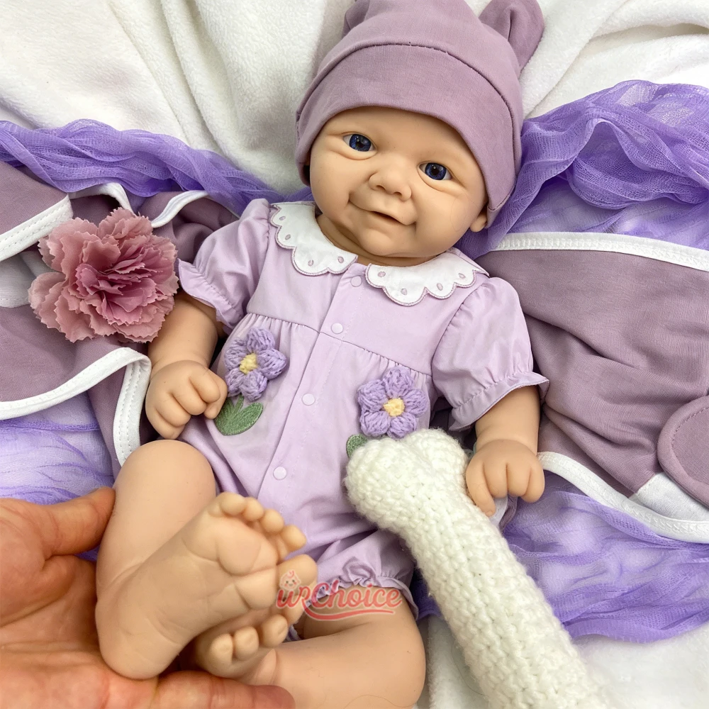 43cm Unpainted Vivienne Full Solid Silicone Reborn Baby Doll Skin Friendly Lifelike Weighted Accompany Doll for Elderly Seniors
43cm Unpainted Vivienne Full Solid Silicone Reborn Baby Doll Skin Friendly Lifelike Weighted Accompany Doll for Elderly Seniors