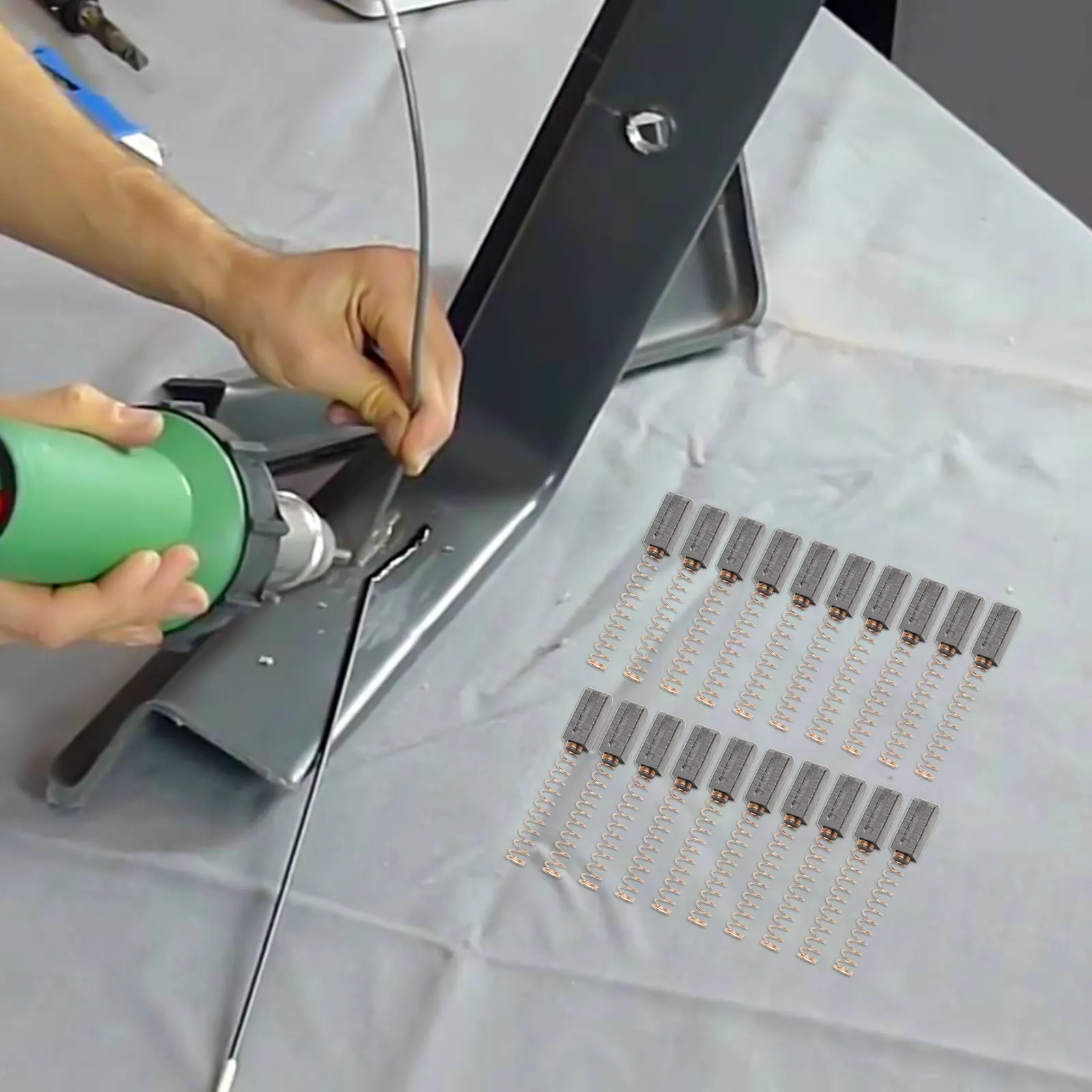 Для двигателей угольные щетки 10 пар для использования с триаром S/PID сваркой горячим воздухом и сварочным аппаратом для пластика для двигателей
Для двигателей угольные щетки 10 пар для использования с триаром S/PID сваркой горячим воздухом и сварочным аппаратом для пластика для двигателей