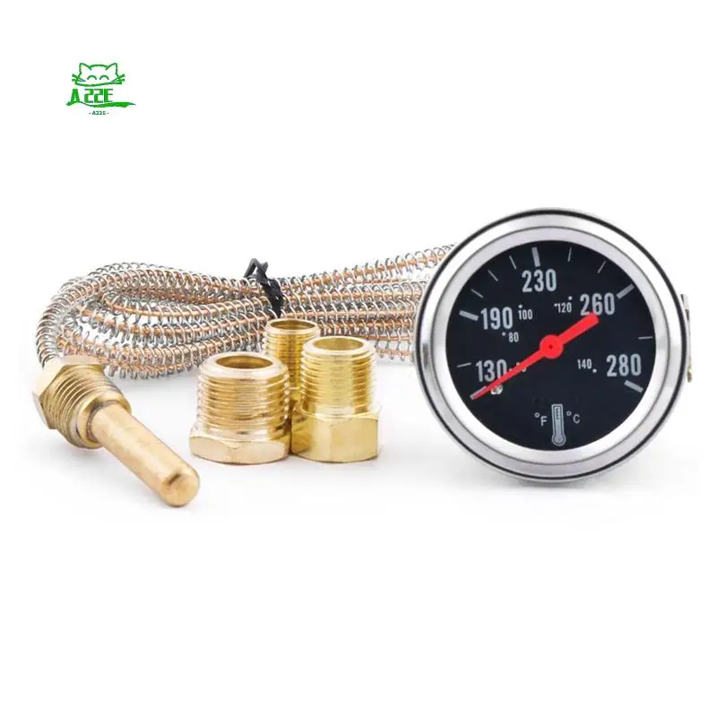 A22E-2 дюйма, 52 мм, механический датчик температуры воды 12 В, 50-140 ℃ /130-280 ℉ Датчик температуры воды Автомобильный счетчик с датчиком
A22E-2 дюйма, 52 мм, механический датчик температуры воды 12 В, 50-140 ℃ /130-280 ℉ Датчик температуры воды Автомобильный счетчик с датчиком