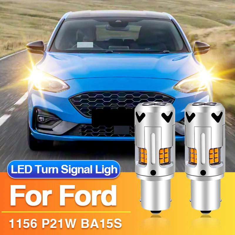2 шт. светодиодные лампы 1156 P21W BA15S для указателей поворота Ford Focus 2/Focus 3/Focus 4 2005-2021, желтый индикатор, Canbus, без ошибок
2 шт. светодиодные лампы 1156 P21W BA15S для указателей поворота Ford Focus 2/Focus 3/Focus 4 2005-2021, желтый индикатор, Canbus, без ошибок