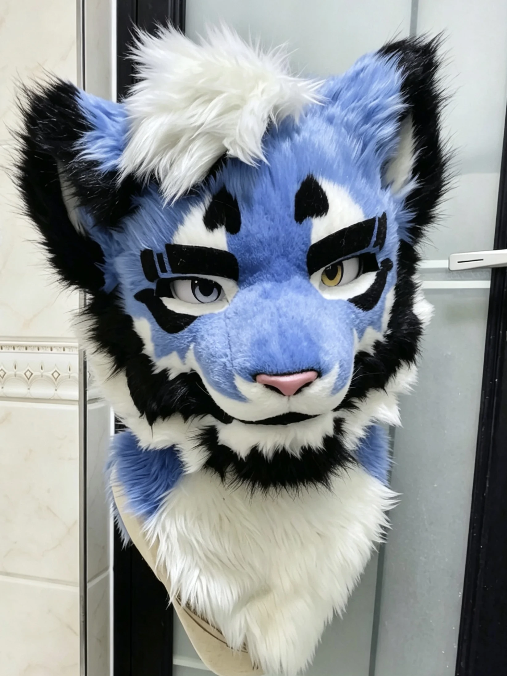Fur suit - Fur-tiger and wolf head role-playing mascot costume - Adult children wear headgear to disguise as foxes for Halloween
Fur suit - Fur-tiger and wolf head role-playing mascot costume - Adult children wear headgear to disguise as foxes for Halloween