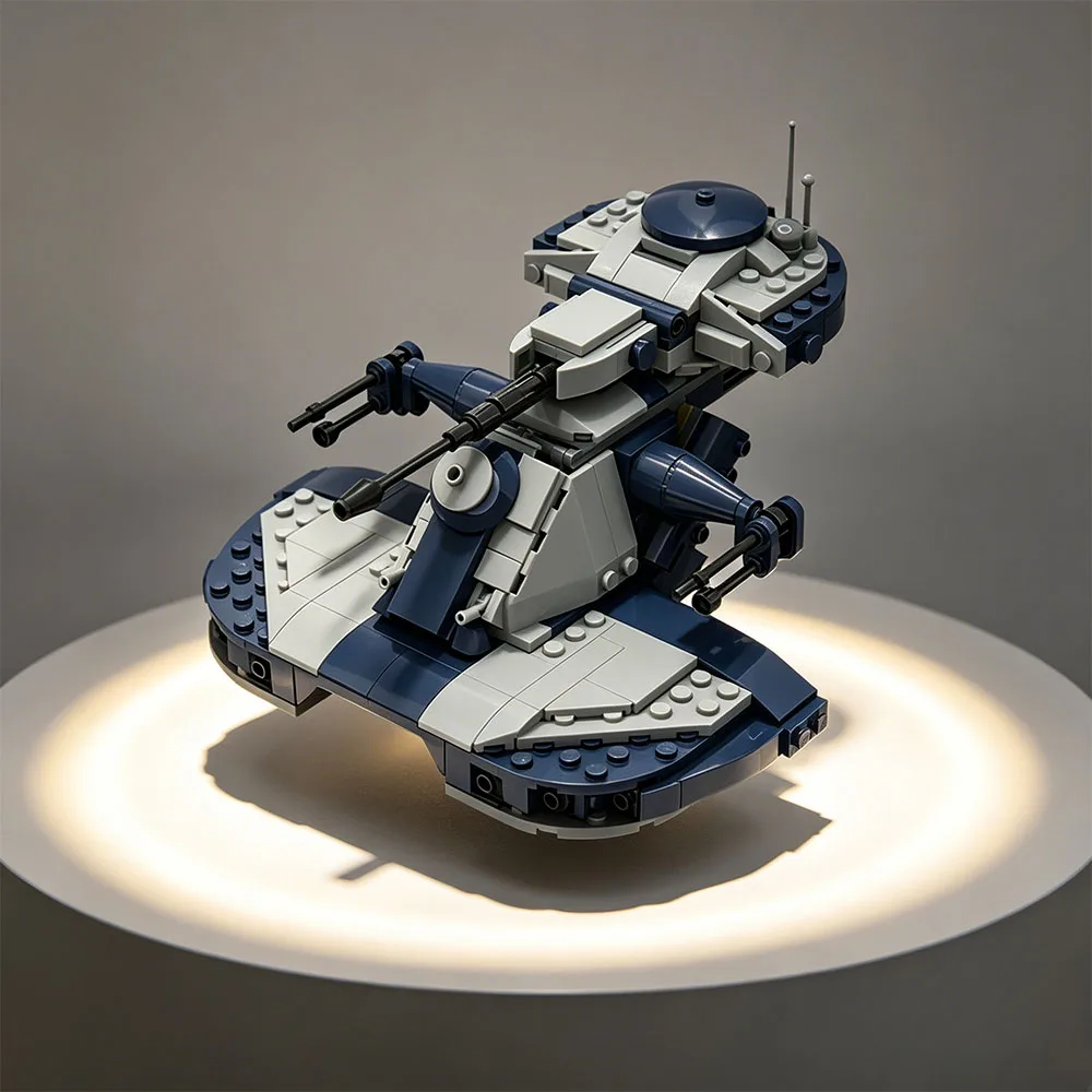 MOC AAT Tank Building Block Set Space Wars Armored Assault Vehicle Bricks Model Creative Assemble Birthday Festival Party Gifts
MOC AAT Tank Building Block Set Space Wars Armored Assault Vehicle Bricks Model Creative Assemble Birthday Festival Party Gifts