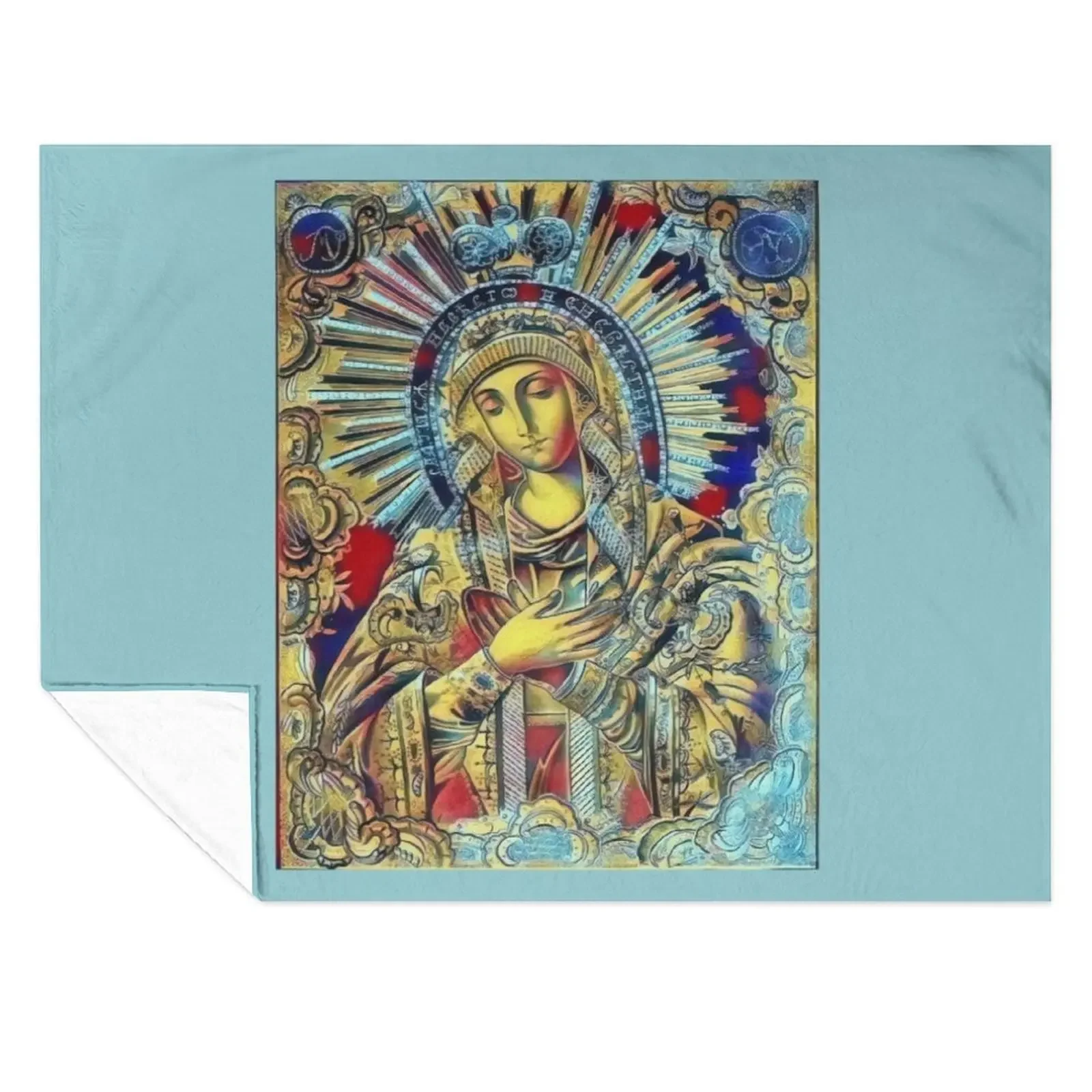 Virgin Mary Engraving - Morning Glory Throw Blanket Stuffeds Sofa Quilt Moving Comforter Blankets
Virgin Mary Engraving - Morning Glory Throw Blanket Stuffeds Sofa Quilt Moving Comforter Blankets