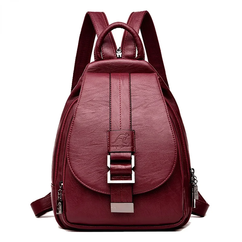 Winter 2024 Women Leather Backpacks Fashion Shoulder Bags Female Ladies Travel Mochilas School For Girls
Winter 2024 Women Leather Backpacks Fashion Shoulder Bags Female Ladies Travel Mochilas School For Girls