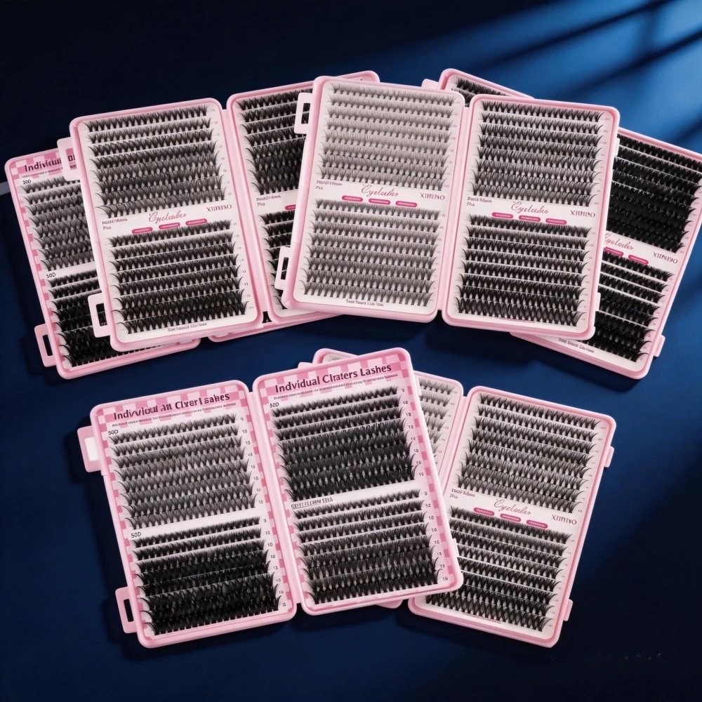 640Pcs DIY eyelash extension book - D Curl Mega personal eyelash natural style reusable false eyelashes at home
640Pcs DIY eyelash extension book - D Curl Mega personal eyelash natural style reusable false eyelashes at home