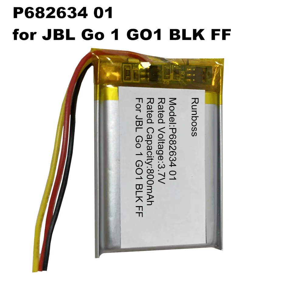 "0" Cycle Original Replaces 800mAh P682634 01 Battery For JBL Go 1 GO1 BLK FF Bluetooth Audio Speaker Batterie Accumulator AKKU
"0" Cycle Original Replaces 800mAh P682634 01 Battery For JBL Go 1 GO1 BLK FF Bluetooth Audio Speaker Batterie Accumulator AKKU