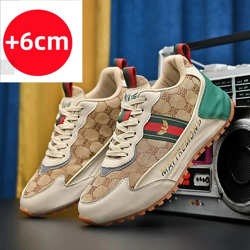 2026 Высококачественная классическая цветная стелька в стиле ретро на толстой подошве, увеличивающая рост обувь для папы и спортивная обувь для пар
2026 Высококачественная классическая цветная стелька в стиле ретро на толстой подошве, увеличивающая рост обувь для папы и спортивная обувь для пар
