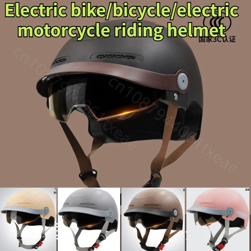 2024 New Motorcycle Half Helmet Baseball Cap Half Face Helmet Anti-UV Safety Hard Hat Helmet Motorcycle for Mens spring
2024 New Motorcycle Half Helmet Baseball Cap Half Face Helmet Anti-UV Safety Hard Hat Helmet Motorcycle for Mens spring