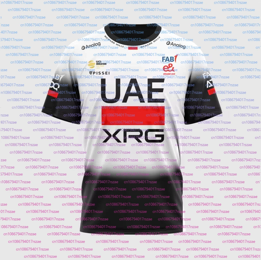 UAE Cycling Jersey 2024 Men's Ciclismo Team Jersey Quick Dry Bike Maillot Sports T-shirt Clothing Man Round Neck Short Sleeve
UAE Cycling Jersey 2024 Men's Ciclismo Team Jersey Quick Dry Bike Maillot Sports T-shirt Clothing Man Round Neck Short Sleeve