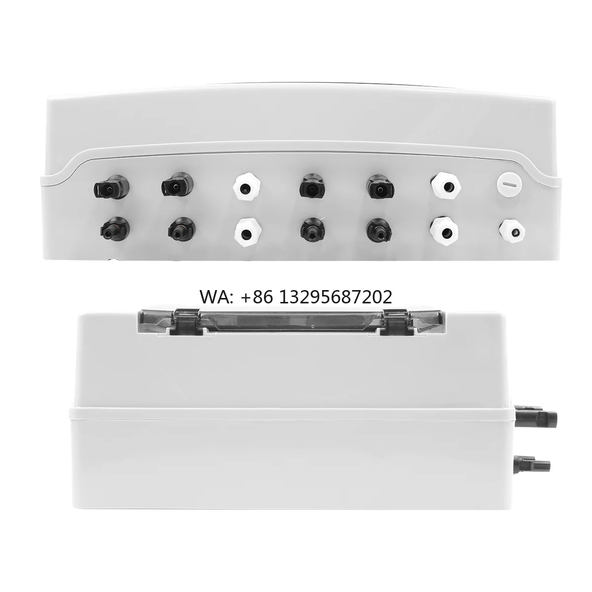 Solar Photovoltaic PV Combiner Box With Lightning Protection 4 Input 2 Out DC 600V Fuse MCB SPD Waterproof Box IP65 18ways
Solar Photovoltaic PV Combiner Box With Lightning Protection 4 Input 2 Out DC 600V Fuse MCB SPD Waterproof Box IP65 18ways