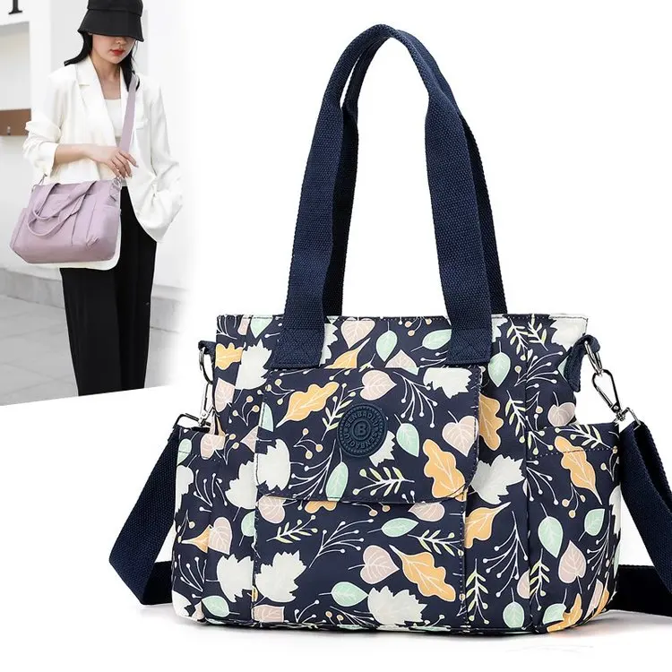 Faionable Printed Nylon Ladies Single oulder Bag Crossbody Tote op Bag Mom Bag Sli Trendy Casual Versatile Bag
Faionable Printed Nylon Ladies Single oulder Bag Crossbody Tote op Bag Mom Bag Sli Trendy Casual Versatile Bag