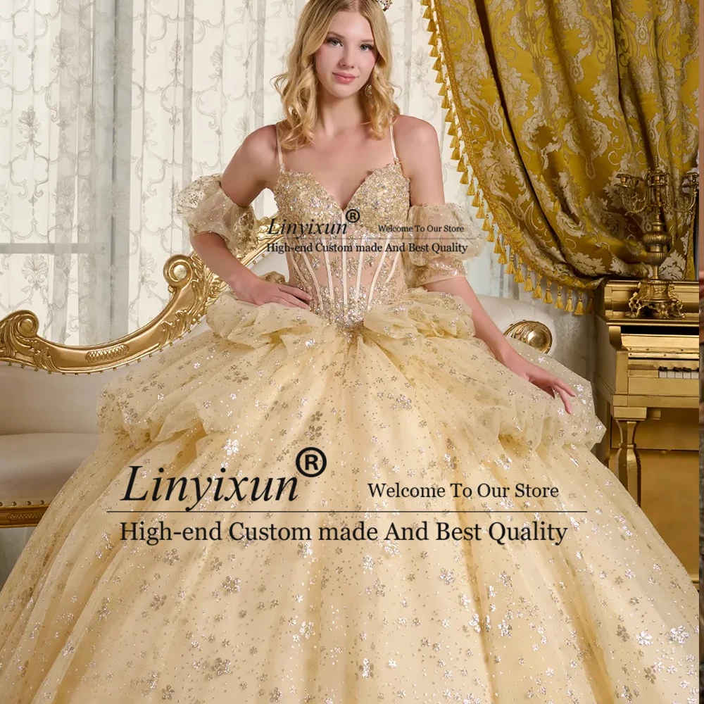 Elegant Quinceanera Dresses Spaghetti Strap Tulle Pleats Ball Gowns for Sweet 16 Birthday Party Customized vestido 15 años azul
Elegant Quinceanera Dresses Spaghetti Strap Tulle Pleats Ball Gowns for Sweet 16 Birthday Party Customized vestido 15 años azul