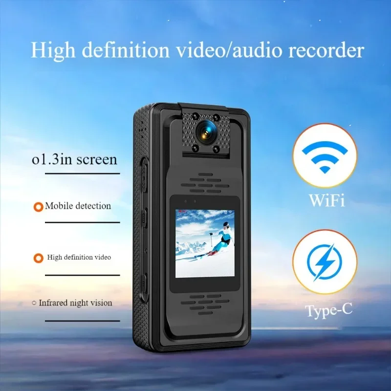 2k Portable WiFi Camera High Definition Infrared Outdoor Sports Camera with Screen Rotatable Lens Video and Audio Recorders
2k Portable WiFi Camera High Definition Infrared Outdoor Sports Camera with Screen Rotatable Lens Video and Audio Recorders