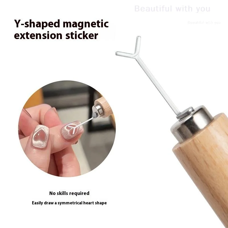 New3 IN 1 Cat Eye Magnet With Y-shaped Iron Wire For Nail Art Design Strong Thick Magnetic Stick Cylindrical Magnetic Nail Tool
New3 IN 1 Cat Eye Magnet With Y-shaped Iron Wire For Nail Art Design Strong Thick Magnetic Stick Cylindrical Magnetic Nail Tool