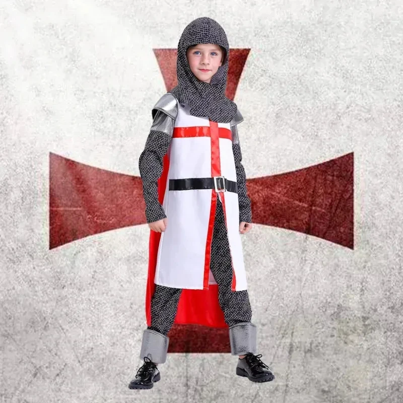 ♥AA Deluxe Medieval Crusader Templar Knight Cosplay Costume For Kids Outfit Suits Boys Halloween Carnival PartyYh1@ Cos New 2026
♥AA Deluxe Medieval Crusader Templar Knight Cosplay Costume For Kids Outfit Suits Boys Halloween Carnival PartyYh1@ Cos New 2026