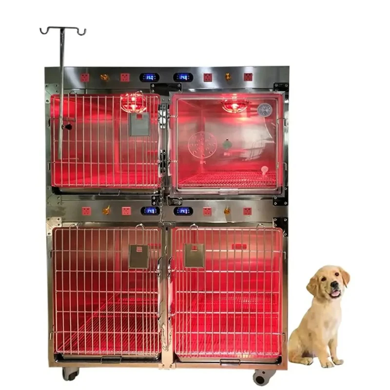 Veterinary ICU Cage Pet Supplies Surgery Stainless Steel Dog Cage Pet Hospital
Veterinary ICU Cage Pet Supplies Surgery Stainless Steel Dog Cage Pet Hospital