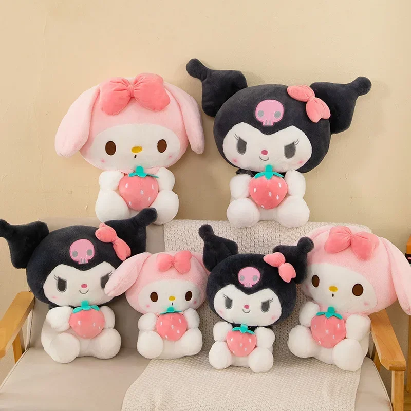40-60 см Kawaii Sanrio Kuromi My Melody плюшевые куклы игрушки милые клубничные мягкие игрушки плюшевые игрушки подушка украшение для спальни подарок
40-60 см Kawaii Sanrio Kuromi My Melody плюшевые куклы игрушки милые клубничные мягкие игрушки плюшевые игрушки подушка украшение для спальни подарок