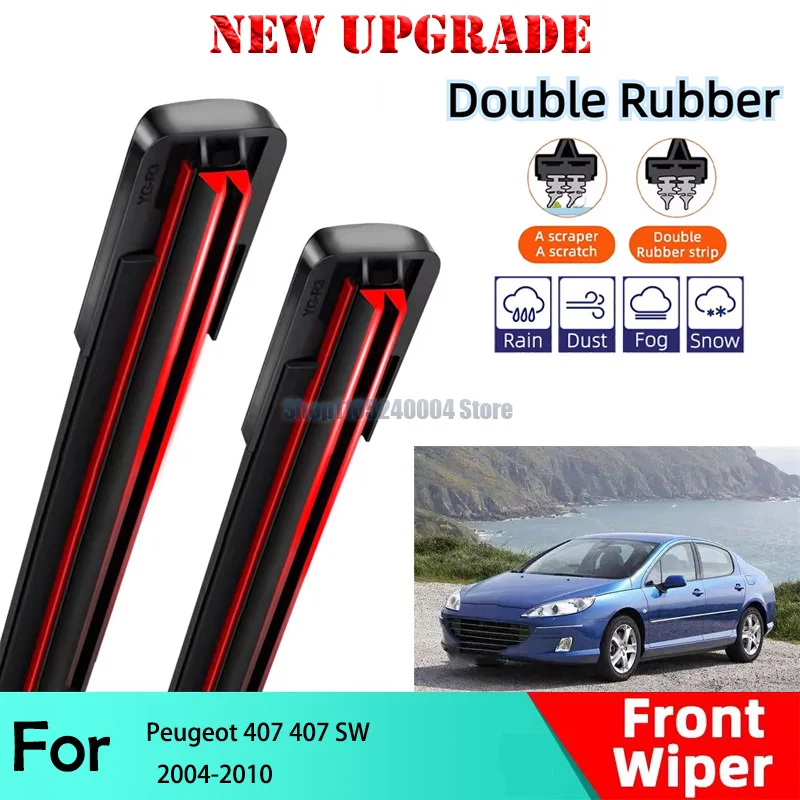 2pcs Wiper Blades Suitable For Peugeot 407 407 SW 2004-2010 28"+28" Front Windshield Wiper Blades 2004 2005 2006 2008 2009 2010
2pcs Wiper Blades Suitable For Peugeot 407 407 SW 2004-2010 28"+28" Front Windshield Wiper Blades 2004 2005 2006 2008 2009 2010