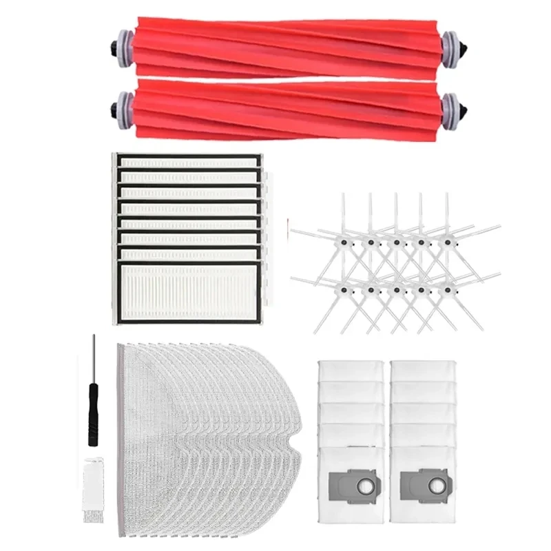 Main Side Brush Hepa Filter Mop Cloth For Xiaomi Roborock Q7 Max, Q7 Max+, T8 Robot Vacuum Cleaner
Main Side Brush Hepa Filter Mop Cloth For Xiaomi Roborock Q7 Max, Q7 Max+, T8 Robot Vacuum Cleaner