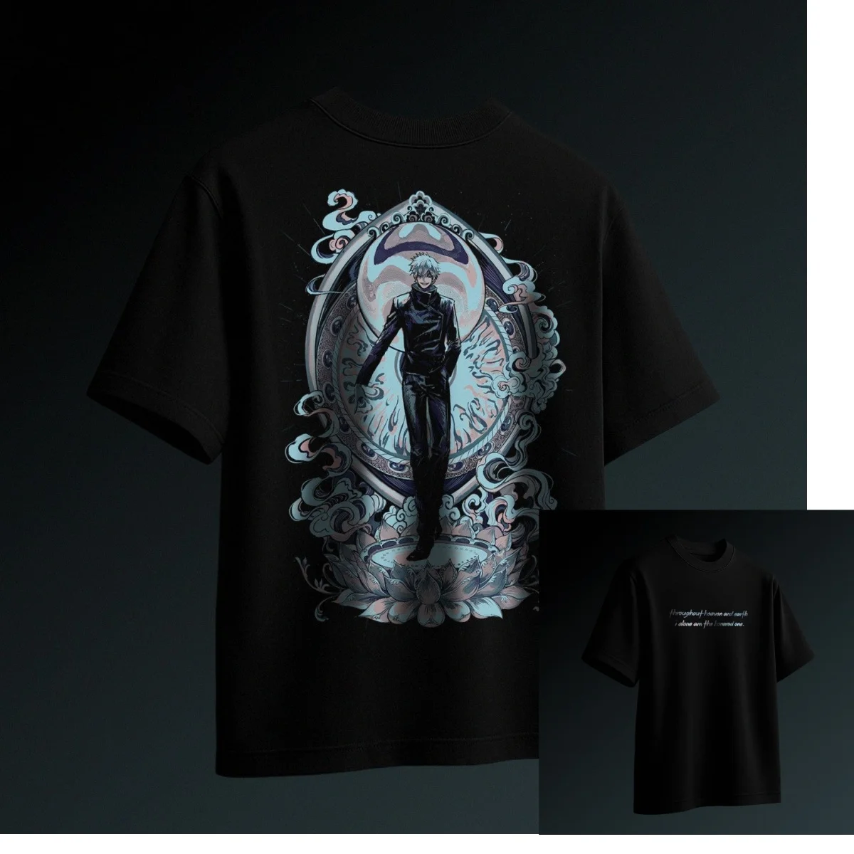 Art Gojo Jujutsu Kaisen Anime T-Shirt 100% Cotton Graphic Tee Men Women Kids Summer Streetwear Top
Art Gojo Jujutsu Kaisen Anime T-Shirt 100% Cotton Graphic Tee Men Women Kids Summer Streetwear Top