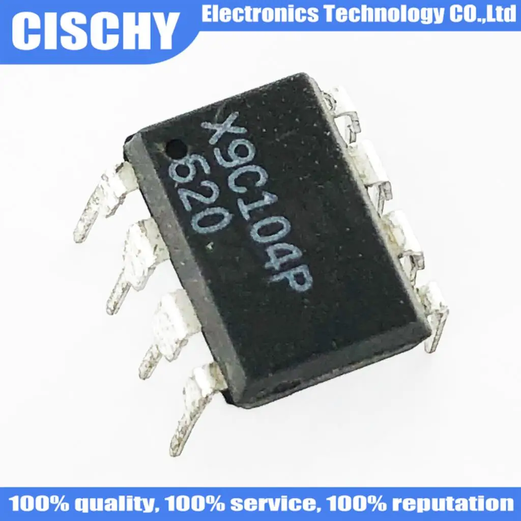 5pcs/lot X9C104 X9C104P DIP-8 In Stock
5pcs/lot X9C104 X9C104P DIP-8 In Stock