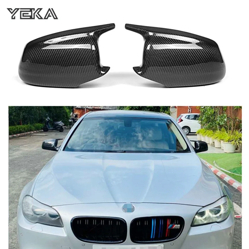 The F10 Carbon Fiber B-Type Mirrors are available for the BMW 5 Series F10 F11 and F06/F12/F13 6 Series
The F10 Carbon Fiber B-Type Mirrors are available for the BMW 5 Series F10 F11 and F06/F12/F13 6 Series