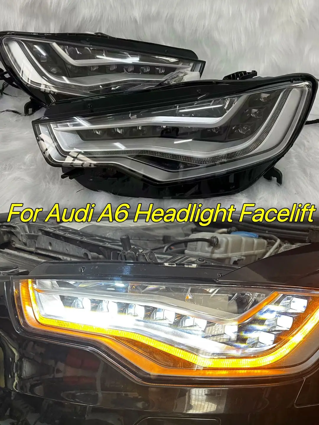 Suitable For Audi A6 S6 Headlight Assembly Auto Lighting Systems Headlamps 2012 2013 2014 2015
Suitable For Audi A6 S6 Headlight Assembly Auto Lighting Systems Headlamps 2012 2013 2014 2015