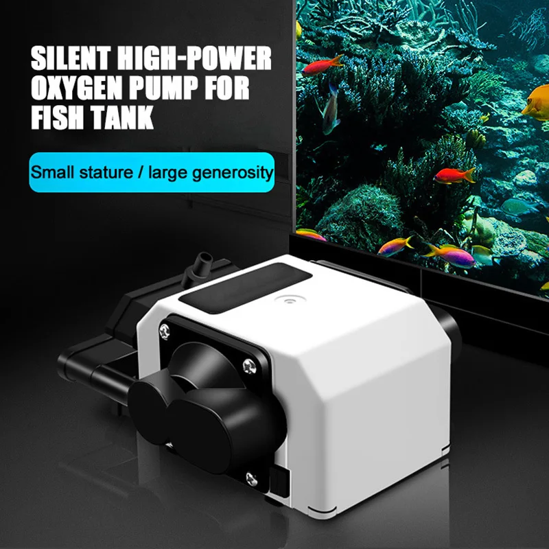 Fish Tank Oxygen Pump Ultra Quiet Air Compressor Large Volume Air Pump 25W High Power Deep Water Special Aquarium Accessories
Fish Tank Oxygen Pump Ultra Quiet Air Compressor Large Volume Air Pump 25W High Power Deep Water Special Aquarium Accessories