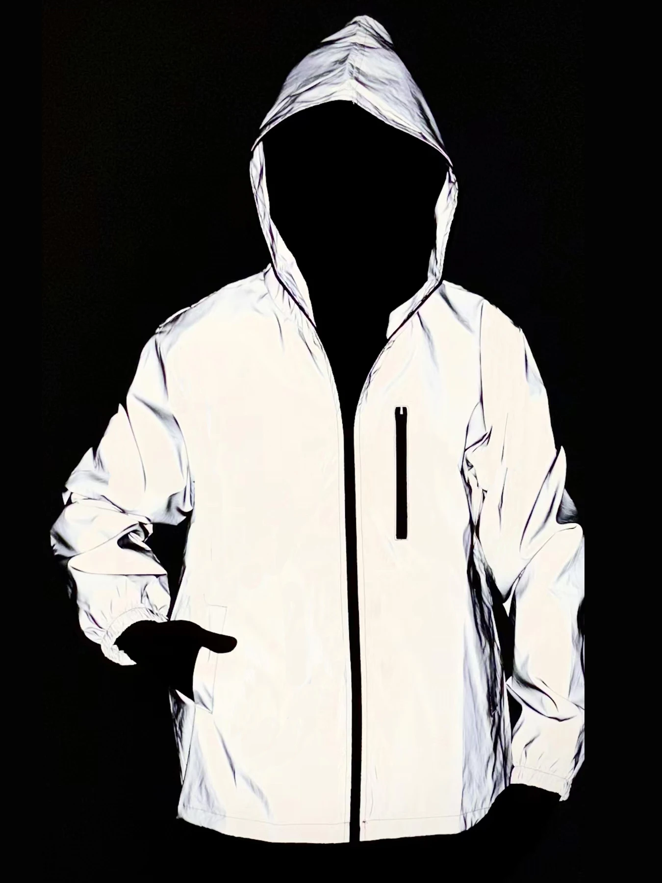 New Men's Fashion Reflective Jacket Spring Autumn Casual Hooded Luminous Outdoor Sports Jacket Men's Riding Jackets
New Men's Fashion Reflective Jacket Spring Autumn Casual Hooded Luminous Outdoor Sports Jacket Men's Riding Jackets