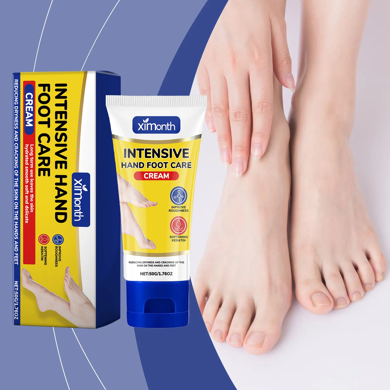 Foot Cream Anti Wrinkles Lighten Melanin Anti-Drying Crack Soften Heel Repairing Dead Skin Moisturizing Dry Hands Feet Skin Care
Foot Cream Anti Wrinkles Lighten Melanin Anti-Drying Crack Soften Heel Repairing Dead Skin Moisturizing Dry Hands Feet Skin Care