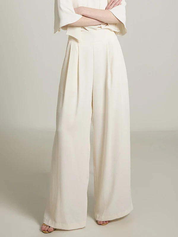 Модные универсальные женские брюки с высокой талией и прямыми штанинами для офиса и повседневной носки, из полиэстера
Модные универсальные женские брюки с высокой талией и прямыми штанинами для офиса и повседневной носки, из полиэстера