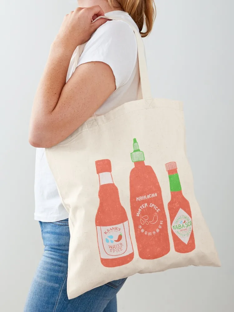 water spice. x Tote Bag eco pack cute tote bag handbag Portable shopping bag
water spice. x Tote Bag eco pack cute tote bag handbag Portable shopping bag