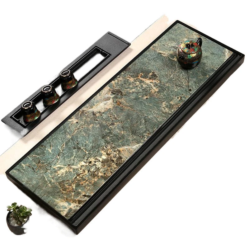 Tea tray light luxury high-end whole piece new Chinese rock slab tea table household simple tea sea
Tea tray light luxury high-end whole piece new Chinese rock slab tea table household simple tea sea