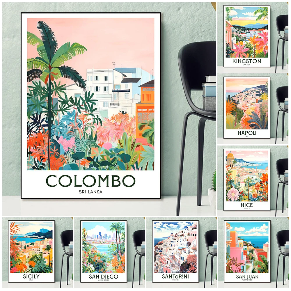 Europe And Asia Travel Wall Art Printable,Colombo,Jamaica,Napoli,Puerto Rico,And San Diego Travel Poster Print Home Decoration
Europe And Asia Travel Wall Art Printable,Colombo,Jamaica,Napoli,Puerto Rico,And San Diego Travel Poster Print Home Decoration